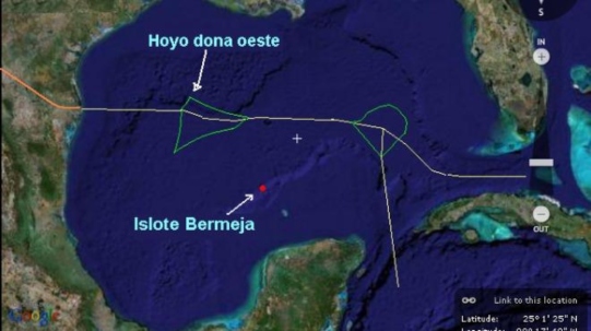 Isla Bermeja: Robada por EEUU con mas de 22 mil millones de barriles de petróleo Mexicano.