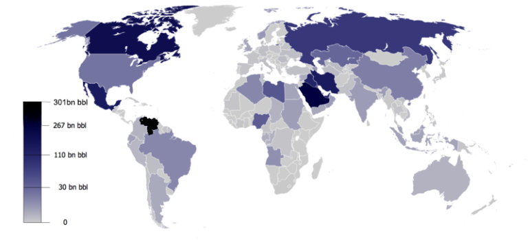 ¿Cuánto Petróleo y Gas queda en el Mundo?