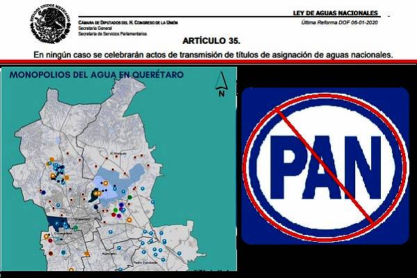 Inician privatización del agua en Querétaro