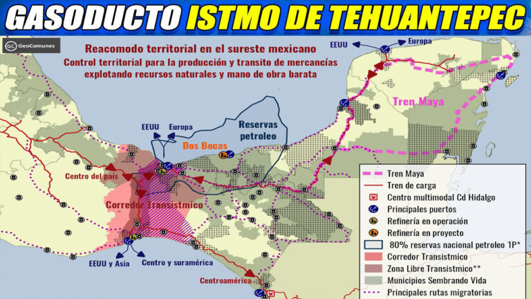 Así será el Mega-gasoducto que atravesará el Istmo de Tehuantepec