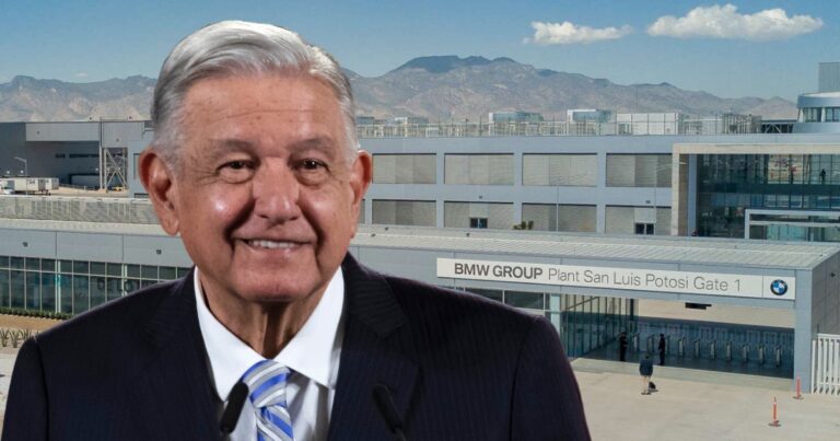 BMW abrirá planta de autos eléctricos en SLP ,informo AMLO