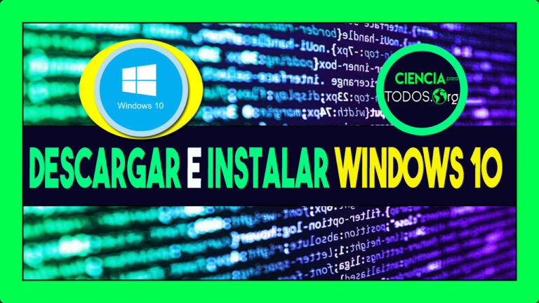 2024 | DESCARGAR E INSTALAR WINDOWS 10